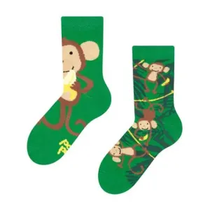 DEDOLES Dětské veselé ponožky opice 23-26