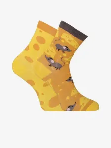 Dedoles Sýr Ponožky dětské Žlutá #5011229