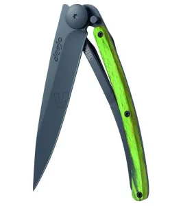 Kapesní nůž Deejo 1GB008 Black 37g, green beech