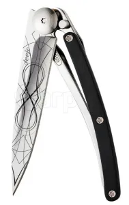 Kapesní nůž Deejo 9AB021 Tattoo 27g ebony wood, infinite