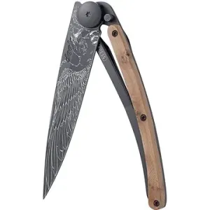 Nůž Deejo BIKER, Black 37G, Juniper Wood, Eagle 1GB108