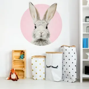 Nálepka na zeď v podobě králíka