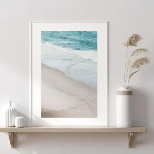 Plážový plakát s motivem oceánu