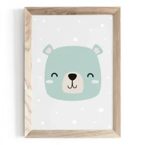 Zvířecí plakát s motivem medvěda