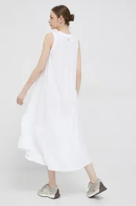 Šaty Deha bílá barva, maxi