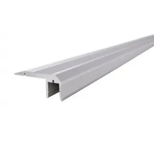 Reprofil schodišťový profil AL-02-10 stříbrná elox 2000 mm - LIGHT IMPRESSIONS