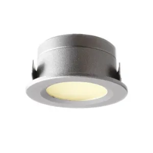 Zápustné svítidlo LED 1W 3000K stříbrná - LIGHT IMPRESSIONS