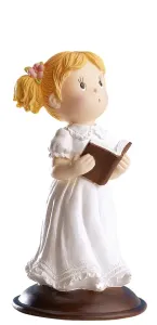 Dekora Figurka pro první svaté přijímání - Dívka s biblí