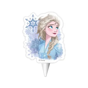 Dekora Narozeninová svíčka - Elsa Frozen II 7,5 cm