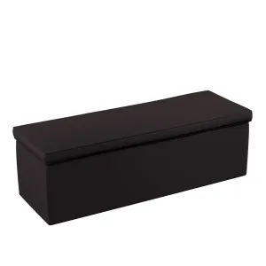 Dekoria Čalouněná skříň, Black - černá, 120 x 40 x 40 cm, Cotton Panama, 702-09