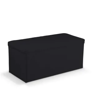 Dekoria Čalouněná skříň, černá, 120 x 40 x 40 cm, Etna, 705-00