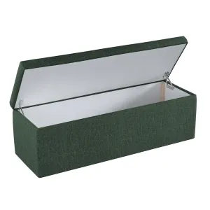 Dekoria Čalouněná skříň, lesní zelená, 90 x 40 x 40 cm, City, 704-81