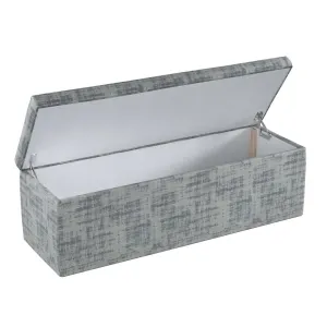 Dekoria Čalouněná skříň, šedavá beton, 90 x 40 x 40 cm, Velvet, 704-32