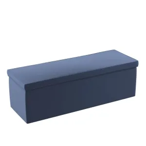 Dekoria Čalouněná skříň, tmavě modrá, 90 x 40 x 40 cm, Ingrid, 705-39