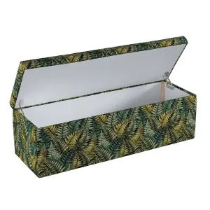Dekoria Čalouněná skříň, zelená, 120 x 40 x 40 cm, Intenso Premium, 144-18