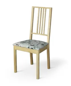 Dekoria Potah na sedák židle Börje, magnólie na mátovém pozadí, potah sedák židle Börje, Flowers, 143-66