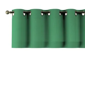 Dekoria Lambrekin na kroužcích, lahvově zelená, 260 x 40 cm, Loneta, 133-18