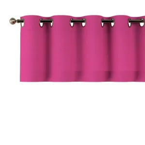 Dekoria Lambrekin na kroužcích, růžová, 390 x 40 cm, Loneta, 133-60