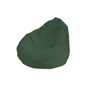 Dekoria Náhradní potah na sedací vak, Forest Green - zelená, pro sedací vak Ø80 x 155 cm, Cotton Panama, 702-06