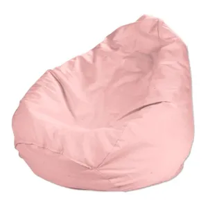 Dekoria Náhradní potah na sedací vak, práškově růžová, pro sedací vak Ø50 x 85 cm, Loneta, 133-39