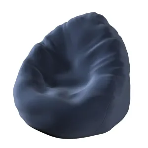 Dekoria Náhradní potah na sedací vak, tmavě modrá, pro sedací vak Ø50 x 85 cm, Ingrid, 705-39