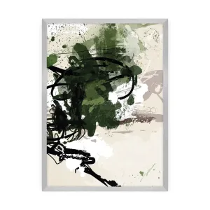 Dekoria Plakát Abstract II, 50 x 70 cm, Volba rámku: Stříbrný