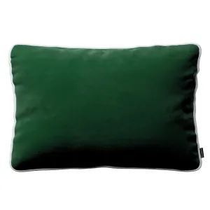 Dekoria Laura - potah na polštář obdélníkový, lahvová zeleň, 60 x 40 cm, Velvet, 704-13