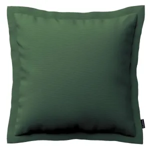 Dekoria Mona - potah na polštář hladký lem po obvodu, Forest Green - zelená, 45 x 45 cm, Cotton Panama, 702-06