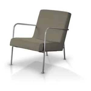 Dekoria Potah na křeslo Ikea PS, béžovo-šedý melanž, fotel Ikea PS, Living II, 161-07