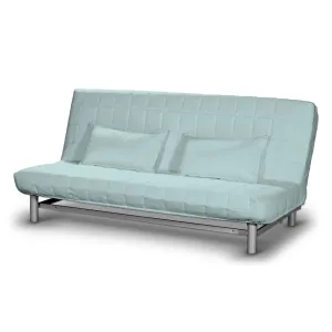 Dekoria Potah na pohovku IKEA  Beddinge krátký, pastelově blankytná , potah na pohovku + 2 polštáře, Cotton Panama, 702-10