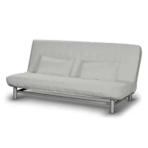 Dekoria Potah na pohovku IKEA  Beddinge krátký, šedá, potah na pohovku + 2 polštáře, Chenille, 702-23