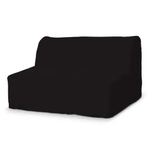 Dekoria Potah na pohovku Lycksele - jednoduchý, Black - černá, sofa Lycksele, Cotton Panama, 702-09