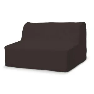 Dekoria Potah na pohovku Lycksele - jednoduchý, Coffe - tmavá čokoláda , sofa Lycksele, Cotton Panama, 702-03