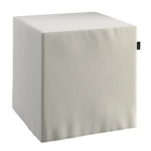 Dekoria Sedák Cube - kostka pevná 40x40x40, šedá, 40 x 40 x 40 cm, Ingrid, 705-40