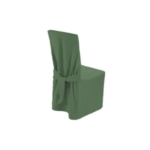 Dekoria Návlek na židli, lahvově zelená, 45 x 94 cm, Loneta, 133-18