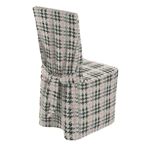 Dekoria Návlek na židli, růžovo-šedo-černé pepito, 45 x 94 cm, SALE - doprodej, 137-75