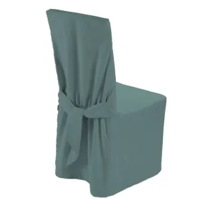 Dekoria Návlek na židli, šedo modrá , 45 x 94 cm, Linen, 159-11