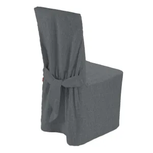 Dekoria Návlek na židli, šedý grafit, 45 x 94 cm, City, 704-86