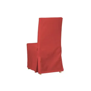 Dekoria Potah na židli IKEA  Henriksdal, dlouhý, červená, židle Henriksdal, Loneta, 133-43