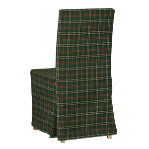 Dekoria Potah na židli IKEA  Henriksdal, dlouhý, kostka teleno-červená, židle Henriksdal, Quadro, 142-69