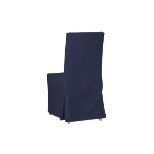 Dekoria Potah na židli IKEA  Henriksdal, dlouhý, tmavě modrá, židle Henriksdal, Quadro, 136-04
