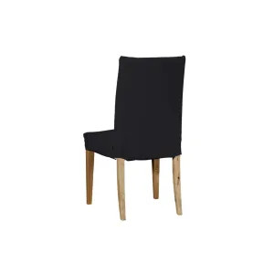 Dekoria Potah na židli IKEA  Henriksdal, krátký, černá, židle Henriksdal, Etna, 705-00
