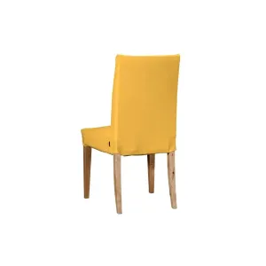 Dekoria Potah na židli IKEA  Henriksdal, krátký, slunečně žlutá, židle Henriksdal, Loneta, 133-40