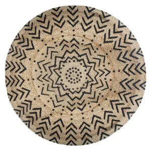 DekorStyle Kulatý jutový dekorativní koberec 120 cm I