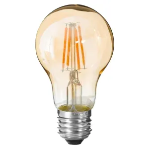 DekorStyle LED žárovka Amber Straight 2W E27
