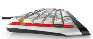 Dell Alienware 510K Low-profile RGB Mechanical Gaming Keyboard - AW510K (Lunar Light)
