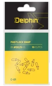 Delphin Karabinka Fastlock Snap C-01 10ks - Velikost 0/12kg