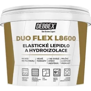 Den Braven Elastické lepidlo a hydroizolace DUO FLEX L8600 15kg Debbex