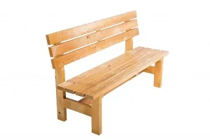 DEOKORK Masivní dřevěná zahradní lavice TEA 04 o síle 38 mm #5379286