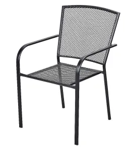 DEOKORK Kovová židle MAYA (černá) #5387833
